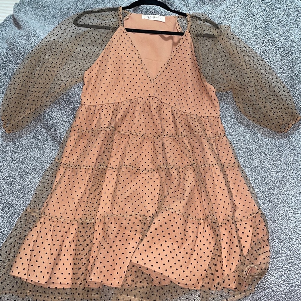 Nice polka dot cocktail dress